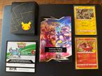 Pokémon Celebrations TCG Setje, kaarten sleeves enz, Ophalen of Verzenden, Zo goed als nieuw, Foil