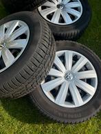 Winterbanden op velg  Continental 215 60  r16, Ophalen, Gebruikt