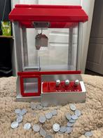 Mini Grijpmachine met Muntjes - Decoratie, Verzamelen, Automaten | Gokkasten en Fruitautomaten, Overige munten, Ophalen of Verzenden