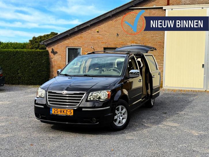 Chrysler Grand Voyager 3.8 V6 LIMITED J.DAIMLER-BLACK 3xTV/D, Auto's, Chrysler, Bedrijf, Te koop, Grand Voyager, ABS, Achteruitrijcamera