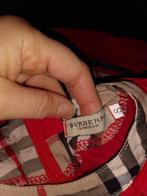 68 BURBERRY jurkje rood, Kinderen en Baby's, Gebruikt, Meisje, Jurkje of Rokje, Ophalen of Verzenden