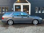 Saab 9-5 Estate 2.3 Turbo Aero 250PK!/Aut/Ecc/Navi/Dak/Young, Auto's, Saab, Zwart, 4 cilinders, Leder en Stof, 10 km/l