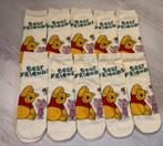 10 paar Winnie de Poeh sokken, Sokken en Kniesokken, Disney, Beige, Maat 35 t/m 38