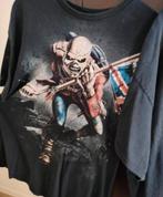 Iron Maiden The Trooper Vintage Style Stijl Shirt T Shirt, Zwart, Overige maten, Ophalen of Verzenden, Zo goed als nieuw