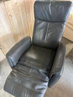 Leren Relaxfauteuil Hjort Knudsen, Huis en Inrichting, Fauteuils, Ophalen, X, Leer, Zo goed als nieuw