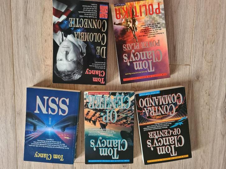 Boeken van Tom Clancy, Boeken, Thrillers, Zo goed als nieuw, Nederland, Ophalen of Verzenden