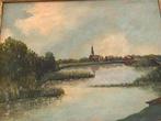 Schilderij plassengebied 40/30, Ophalen of Verzenden