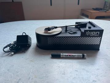 Ion Duo Deck ultra compacte digitale platen/cassette speler beschikbaar voor biedingen