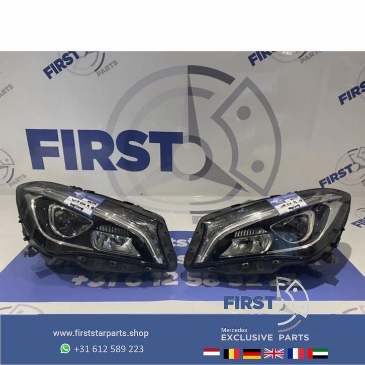 W117 CLA45 AMG FACELIFT LED KOPLAMP SET High Performance 201, Auto-onderdelen, Verlichting, Mercedes-Benz, Gebruikt, Ophalen of Verzenden