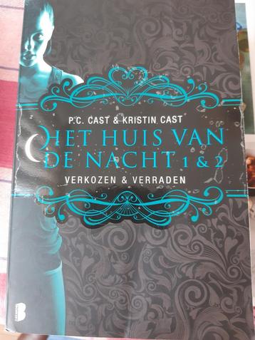 Kristin cast:huis van de nacht.deel 1 en 2 in één boek. beschikbaar voor biedingen