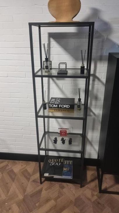 2 kasten met legplank - Stellingkast Vittsjo Ikea, Huis en Inrichting, Kasten | Vitrinekasten, Zo goed als nieuw, Minder dan 100 cm