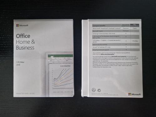 Microsoft Office Home & Business 2019 - Mac - Geseald, Computers en Software, Office-software, Nieuw, MacOS, Excel, OneNote, Outlook