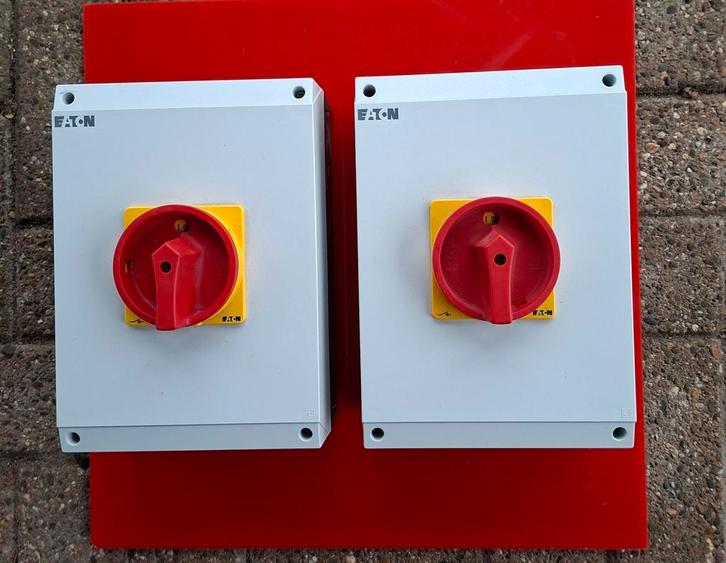 EATON HOLEC HALYESTER Werkschakelaar Hoofdschakelaar 100A, Doe-het-zelf en Verbouw, Elektra en Kabels, Nieuw, Overige typen, Ophalen of Verzenden