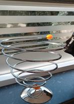 Italiaanse postmoderne spiraal fruitschaal van  FLASH DUE, Overige materialen, Gebruikt, Mand, Rond