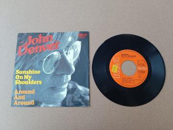 Single: John Denver - Sunshine On My Shoulders (1973)    beschikbaar voor biedingen
