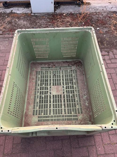 Geperforeerde kuubskisten kunststof 100x120 bakken, Tuin en Terras, Terrasdelen en Vlonders, Ophalen