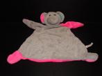 TOI TOYS MUIS BABY ANIMAL BLANKIE KNUFFELDOEKJE  VELOURS GRI, Ophalen of Verzenden, Nieuw, Overige typen
