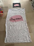 Snoozing Slaap Lekker Flanel Set, Eenpersoons, Wit, Dekbedovertrek, Ophalen of Verzenden