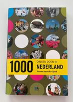 Boek Jeroen van der Spek - 1000 dingen doen in Nederland, Boeken, Overige merken, Europa, Ophalen of Verzenden, Zo goed als nieuw