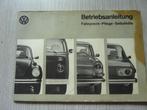 VW Betriebsanleitung Duitstalig, Ophalen of Verzenden