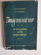 J. van Heteren, W.A. Brasse, Draag eens wat voor, Boeken, Gedichten en Poëzie, Ophalen of Verzenden