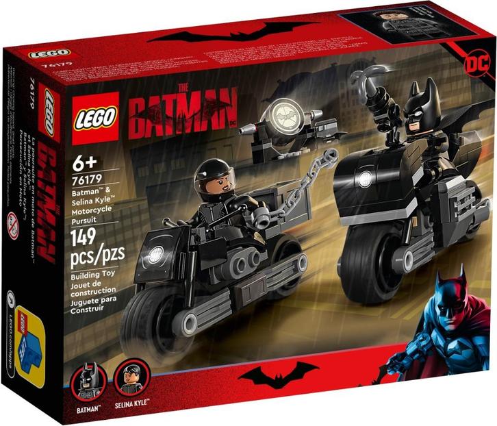 Lego 76179 Batman en Selina Kyle Motorachtervolging NIEUW, Kinderen en Baby's, Speelgoed | Duplo en Lego, Nieuw, Lego, Complete set