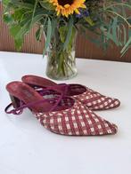 Maripe gevlochten leer oud roze met wit maat 38,5, Ophalen of Verzenden, Roze, Sneakers of Gympen