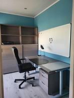 Bureau met kasten, Ophalen, In hoogte verstelbaar, Zo goed als nieuw, Bureau