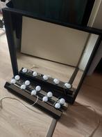 Spiegel  Nissendal met make-up lampen musik Ikea, Ophalen, Minder dan 50 cm, Gebruikt, Minder dan 100 cm