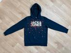 Jack & Jones Hoodie Blauw maat 176, Ophalen of Verzenden, Zo goed als nieuw, Jongen, Trui of Vest