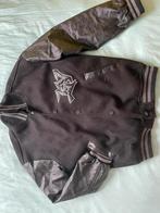 Jack - Varsity Jacket met Lederen Mouwen, Kleding | Heren, Jassen | Zomer, Ophalen of Verzenden, Gedragen, Maat 46 (S) of kleiner