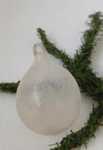 Oude Antieke AJEKO kerstbal Besuikerd, Verzenden, Gebruikt
