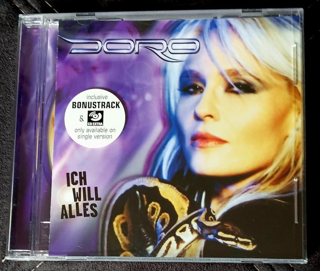Doro - Ich will alles CD Single, Ophalen of Verzenden, Zo goed als nieuw