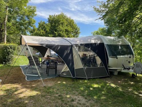 Hobby 455 UF de Luxe, mover, Unico voortent + luifel, Caravans en Kamperen, Caravans, Particulier, tot en met 4, 1000 - 1250 kg