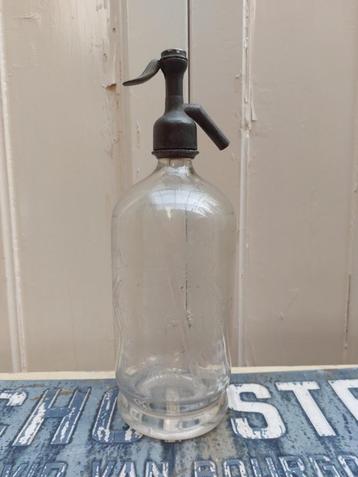 Spuitfles soda fles met opdruk J.A Schiet Amsterdam beschikbaar voor biedingen