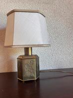 Vintage tafellampje messing, Huis en Inrichting, Ophalen of Verzenden, Gebruikt, Minder dan 50 cm