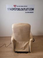 Staopstoel Easysit Suede Beige, Minder dan 50 cm, Minder dan 75 cm, Ophalen of Verzenden, Zo goed als nieuw