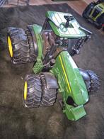 John Deere Bruder Tractor met Dubbele Banden, Gebruikt, Auto offroad, Overige schalen, Overige typen