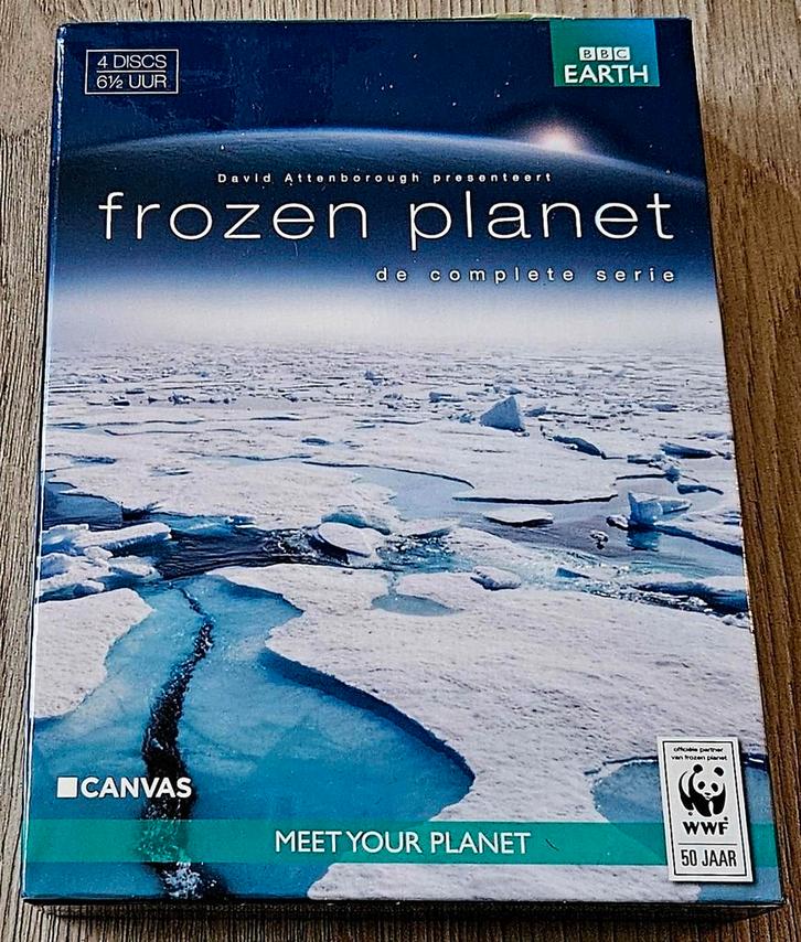 Frozen Planet - BBC - Complete Serie - 4DVD Box, Cd's en Dvd's, Dvd's | Documentaire en Educatief, Zo goed als nieuw, Natuur, Alle leeftijden