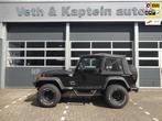 Jeep Wrangler 4.0i Hardtop+Softtop/4-Pers/Extra set wielen, Auto's, Jeep, Gebruikt, 2500 kg, Zwart, Origineel Nederlands