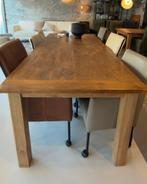 Houten eettafel Floris 160x90 cm | Woonloods, Teakhout, Nieuw, 150 tot 200 cm, Rechthoekig