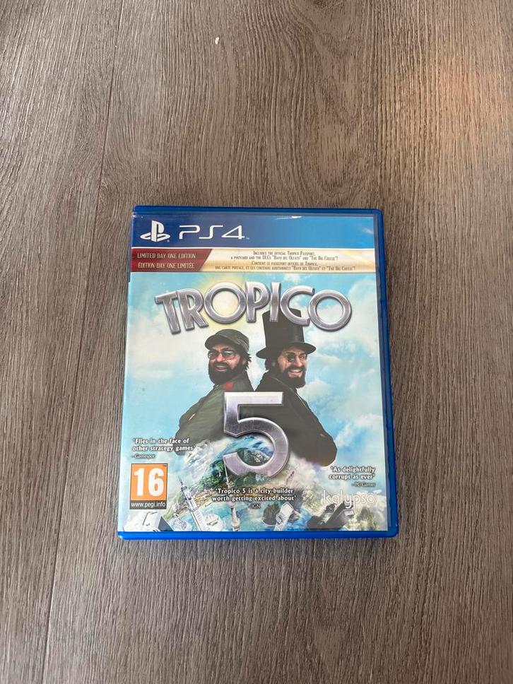 Tropico 5 - PS4 - Limited Day One Edition, Spelcomputers en Games, Games | Sony PlayStation 4, Zo goed als nieuw, Strategie en Constructie