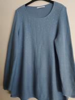 Mooie monari trui met steentjes, Trui of Vest, Ophalen of Verzenden, Zo goed als nieuw, Blauw
