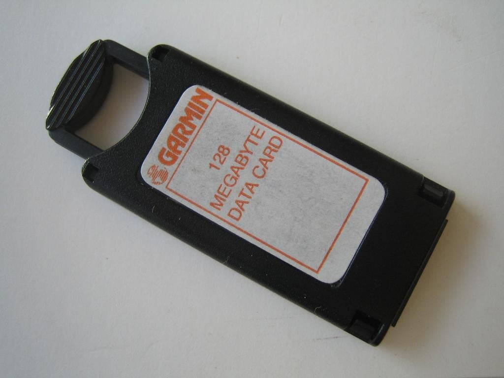 128 MB Datcard - Garmin MapSource - geheugenkaart, Ophalen of Verzenden, Zo goed als nieuw, Kaartplotter of Fish Finder