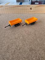 1068 2x middenas aanhanger kipper, Ophalen of Verzenden, Nieuw, Bus of Vrachtwagen, Herpa
