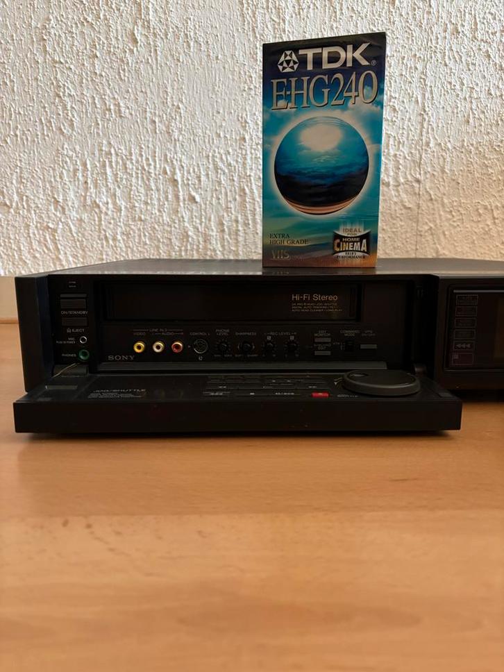 Sony SLV-815 VHS Recorder + Video Banden, Audio, Tv en Foto, Videospelers, Gebruikt, VHS-speler of -recorder, Ophalen
