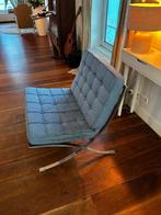 replica - Barcelona Chair/Fauteuil, Huis en Inrichting, Fauteuils, Ophalen, Gebruikt, 75 tot 100 cm, 50 tot 75 cm