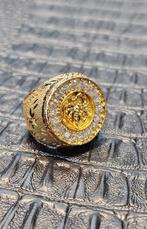 Prachtige Scorpion 18karaat gouden ring maat 19mm