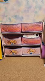 Disney Princess Opbergkast met Mandjes, Gebruikt, Minder dan 50 cm, Ophalen, Minder dan 90 cm