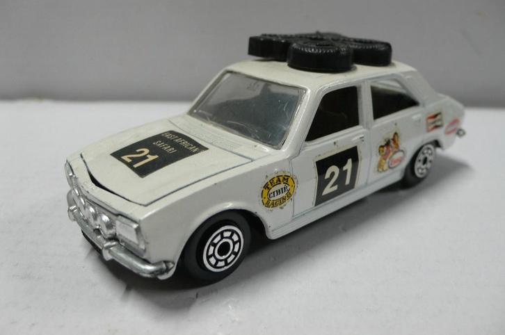 peugeot 504 - east african - norev metaal  1/43, Hobby en Vrije tijd, Modelauto's | 1:43, Zo goed als nieuw, Auto, Norev, Verzenden